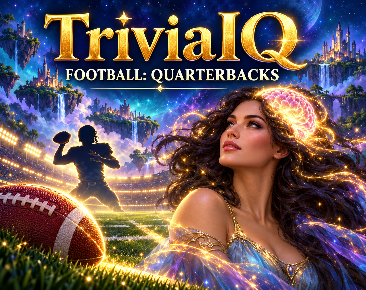 TriviaIQ Football: Quarterbacks cover art